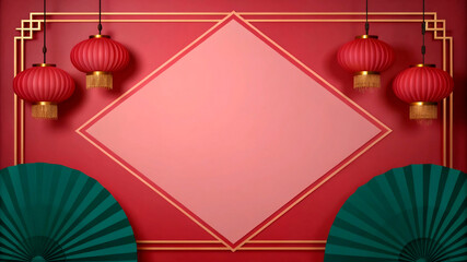 chinise  new year red background28