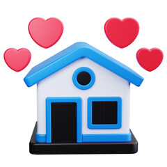 house 3d Render Icons