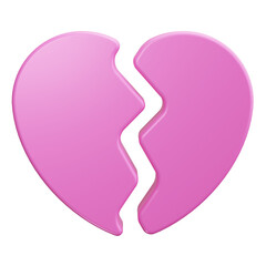 heartbroken 3d Render Icons