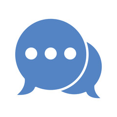 speech bubble sign symbol vector color icon