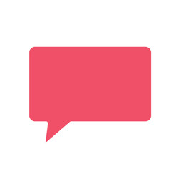 speech bubble sign symbol vector color icon