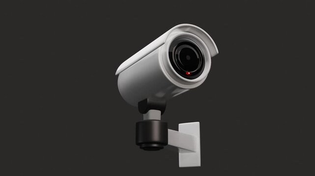 3D Animation of Security Camera: Modern Surveillance Technology