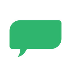 speech bubble sign symbol vector color icon