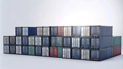 Obraz premium containers