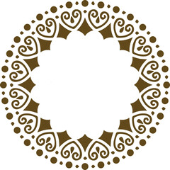 Beautiful flower art and mandala vector design