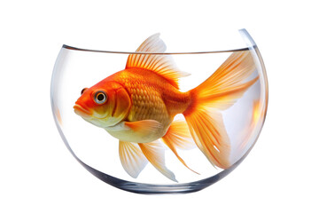 goldfish in a bowl