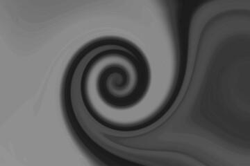 black and white spiral
