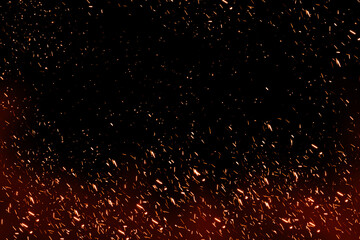 Fire Sparks Dust