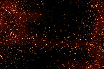 Fire Sparks Dust