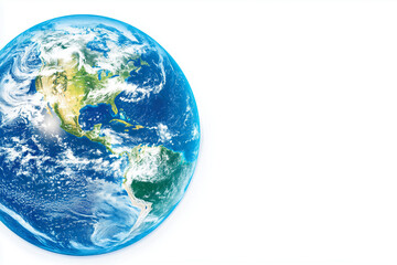 Fototapeta premium Blue Earth Background