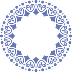 Beautiful flower art and mandala vector design