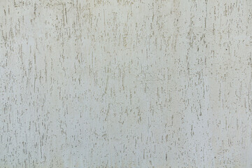 Detailed texture of bark plaster, showcasing its weathered surface and unique pattern. Ideal for architectural, 3d design, texturing surfaces, creative grunge effect. Grey decorative texture close up.