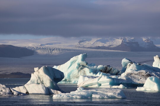 Glacier de J&ouml;kuls&aacute;rl&oacute;n (Islande)
