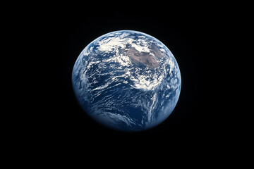 Naklejka premium Blue Earth Background Image