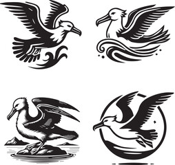 Nautical and Marine Silhouettes Collection