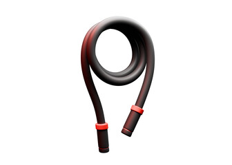 3D low poly gym equipment icon