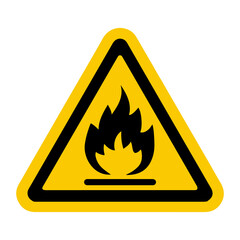 fire caution sign design for templates.