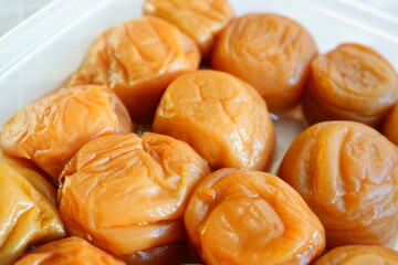 水戸名産品の美味しい梅干し。茨城土産。