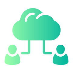 network Gradient icon