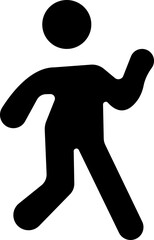 Dancing People Icon, Trendy Dances, Tango, Twerking, Breakdance, Happy dancing people icons. Modern dance class vector silhouette symbols, Disco dance lifestyle, isolated on transparent background.