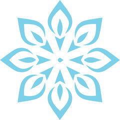 Beautiful flower art and mandala vector design