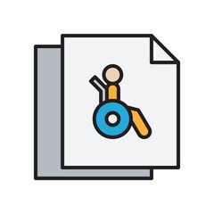 International People with Disabilities Illustration