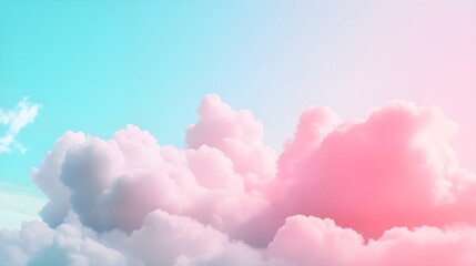 A soft gradient blending from pastel pink to sky blue, with a smooth and dreamy transition.