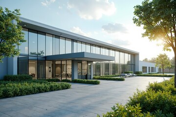 Modern hospital isolation ward exterior showcasing advanced medical facilities and compassionate care, emphasizing the importance of health infrastructure in safeguarding public well-being.