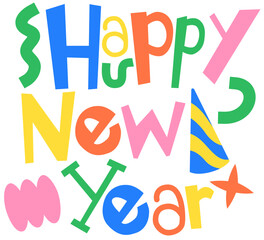 Happy New Year Playful