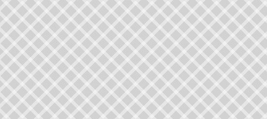 Naklejka premium Grey and white diagonal checkered background 
