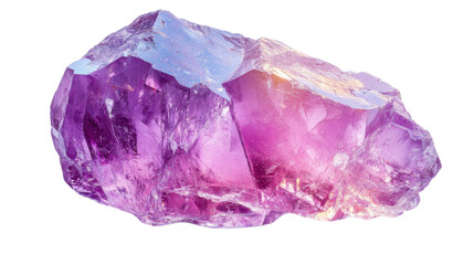 amethyst isolated on white background