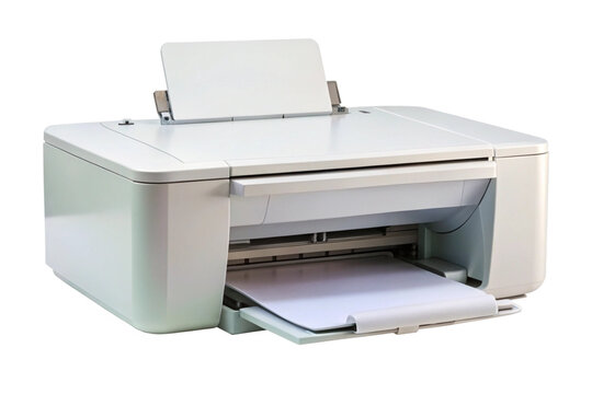 printer isolated on white background