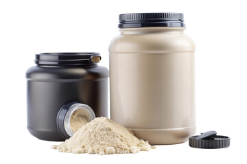 bottle of milk and a spoon