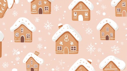 Clean arrangement of minimalist gingerbread cookies on a white table