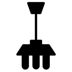 Dig Farm Pitchfork Glyph Icon