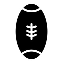 American Softball Tool Glyph Icon