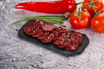 Wild Bear meat homemade sausages