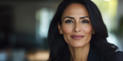 Fototapeta premium Woman Portrait in Corporate Setting