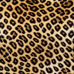 Leopard skin pattern, animal fur seamless design