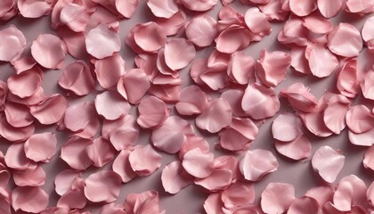 Obraz premium Close-up of delicate rose petals in seamless design, intricate, garden, colorful