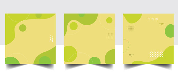 Liquid shapes background