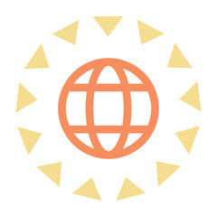 Symbol Web, Website Icon