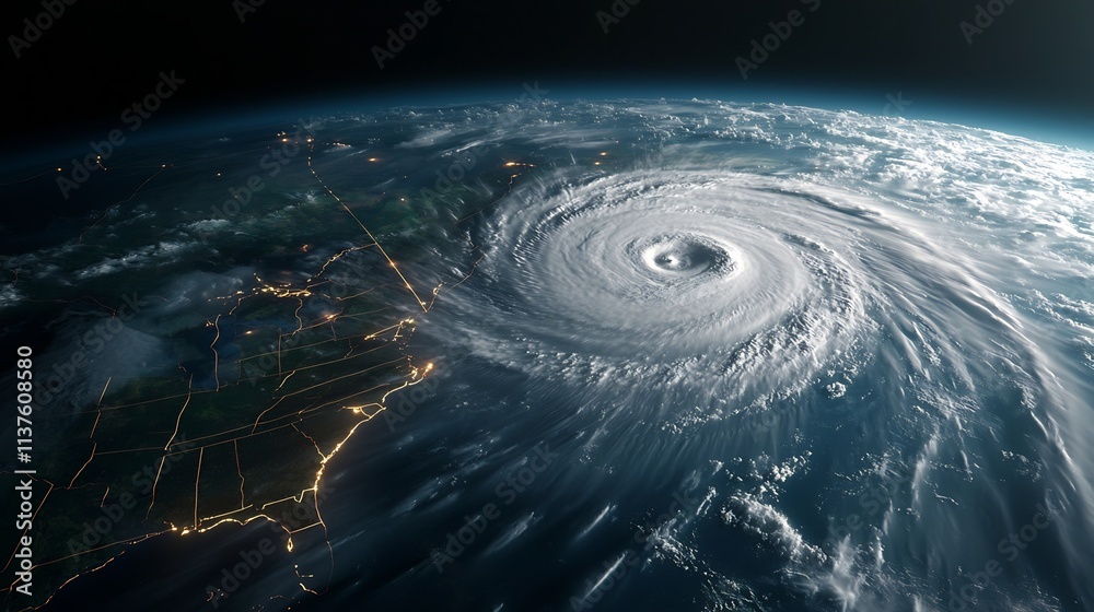 Poster cyclone trajectory map integrated with virtual twin forecasting system to predict storm intensity an