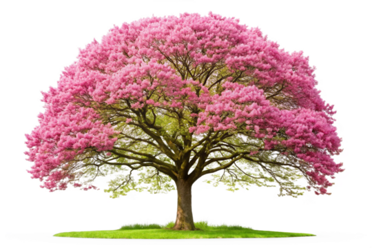 tree isolated on white