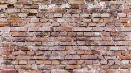 Obraz premium Vintage Brick Wall Texture: A Timeless Architectural Design