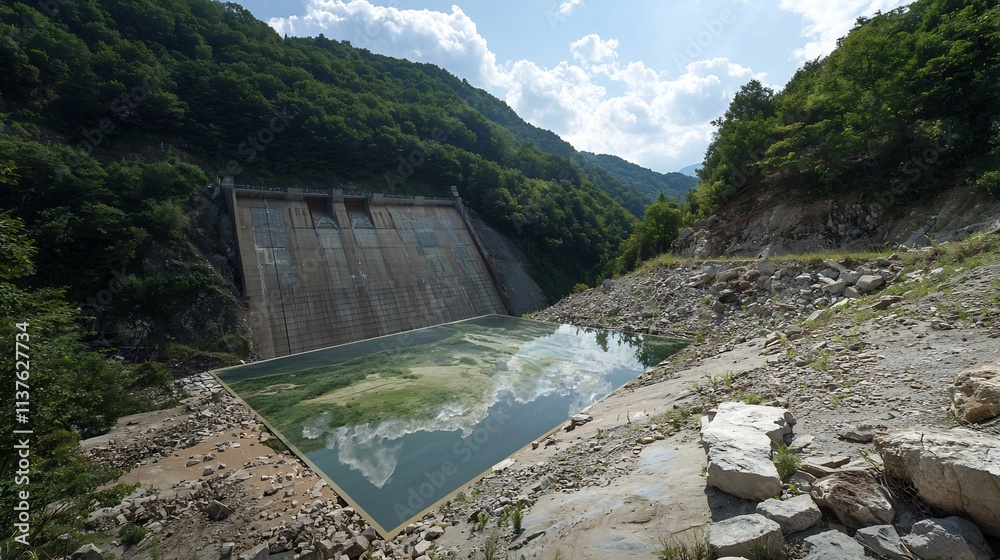 Poster virtual twin forecasting downstream flooding scenarios from dam failure risk map with copy space for