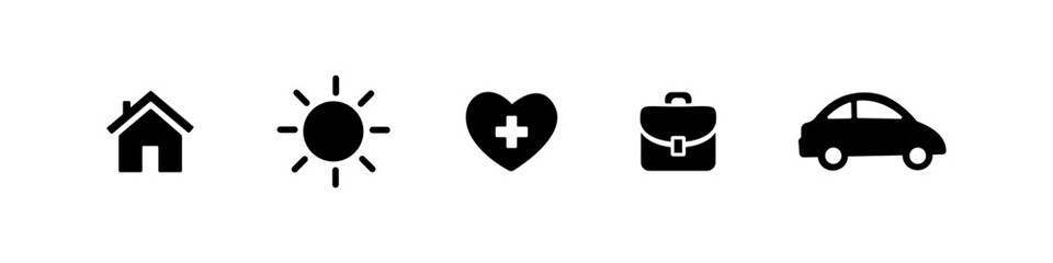 Ambulance Concept. Web Design Icons. Medical Symbols. Pharmacy Signs. Medical Symbols
