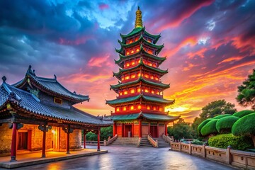 Dengyu Village Stone Pagoda, Taiyuan, China - 2024