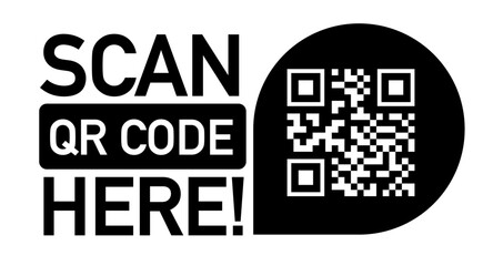 Obraz premium QR code scan icon black color for mobile app and payment vector