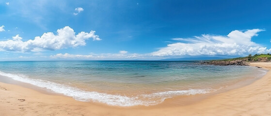 Obraz premium beach background wallpaper